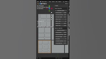 Blender Tips - Sci-fi Panel Generator add-on