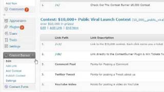 Contest Burner Setup Video #1: Downloading & Installing The WordPress Plugin