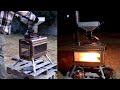 Camping Wood Stove with Pellet Burner Secondary Burning M-Stove V2 Project Part 2