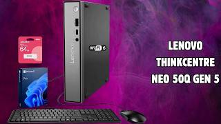 Lenovo ThinkCentre Neo 50q Gen 5 Tiny Business Mini Desktop | FULL REVIEW