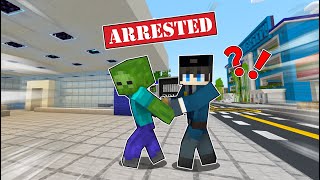Playing as a Helpful POLICE OFFICER in Minecraft!!