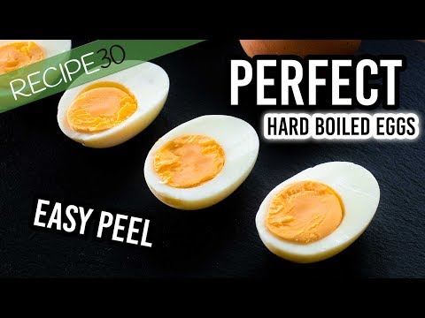 How to hard boil easy to peel eggs perfectly every time