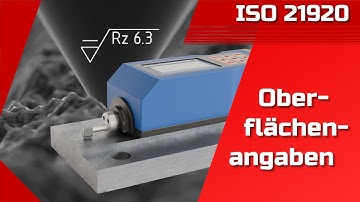 Oberflächenangaben ISO 21920 | Rauheit | Kennwerte | Gemittelte Rautiefe Rz | Mittenrauwert Ra