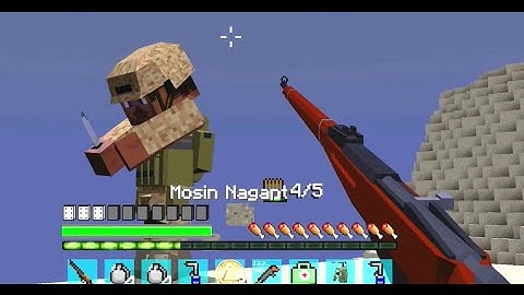 Minecraft - Flans Mod TDM Server Gameplay