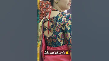 most demanding silk saree blouse neck designs||back neck design||deep back ideas||idea for saree top