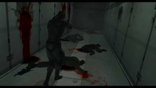 Metal Gear Solid The Twin Snakes - HD cutscenes part 08 - Fighting the Ninja