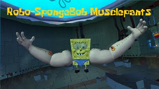 Robo-SpongeBob Musclepants! Unused boss - Battle for Bikini Bottom screenshot 3