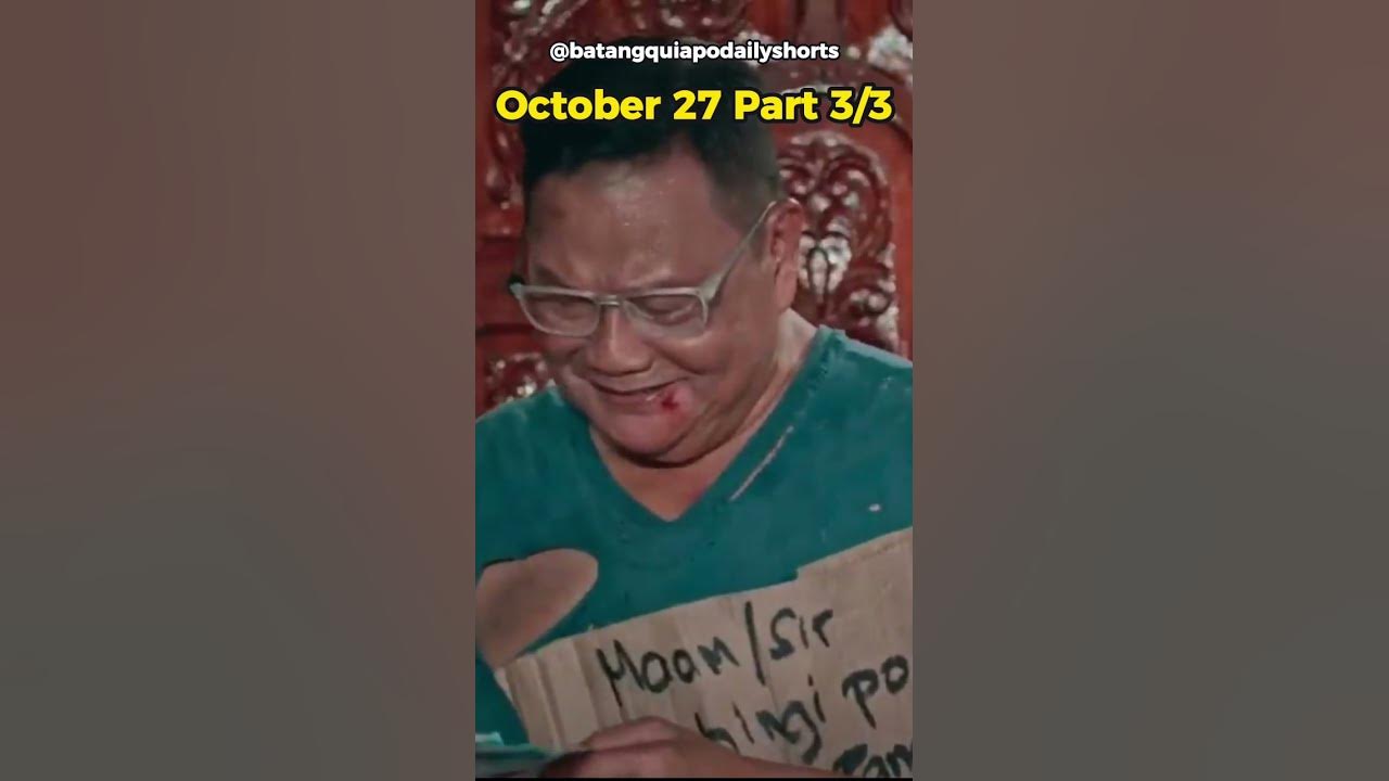 fpj batang quiapo october 27 part 3 batangquiapo shorts