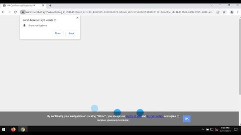 Herebelf.xyz browser notifications - how to remove?