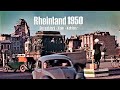 Rheinland 1950  dsseldorf  kln  koblenz