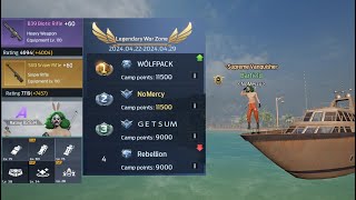 Undawn - PVP - Rad Island - 82k fish 🐟 vs Whales 🐳🐋🦈 - Nomercy vs (Wolfpack/GETSUM/Rebellion)