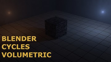 Volumetric Lighting in Blender Cycles