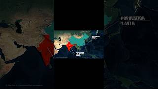 Most Densely Populated country in the world? #facts #maps #ytshorts #history #population #historymap