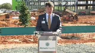 Atrium Health Union West Topping Out Ceremony