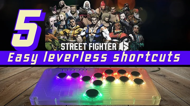 SF6: Practical Shortcuts for hitbox and leverless controllers! Street fighter 6 guide