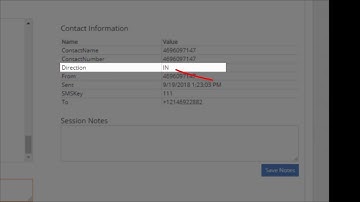 CoreNexa Contact Center Admin:  SMS Widget 1