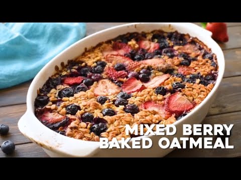 Berry Baked Oatmeal!