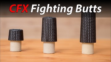 Carbon Fiber Fighting Butts | CFX Grips | Fishing Rod Grips | Rod Building - OEM