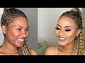 Soft Glitter Cut Crease || BLACK PEARL MAGIC MAKEUP || SOUTH AFRICAN YOUTUBER