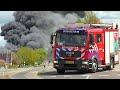 [20/05/2021][Grip-1 & peloton] Vele brandweervoertuigen naar zeer grote brand in Noardburgum