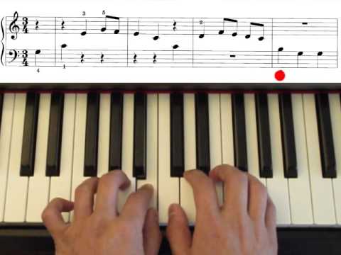 Through the Woods, John Thompson`s easiest piano course, part 2