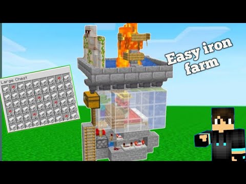I built a iron farm in Minecraft survival series #6 - YouTube