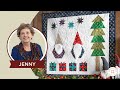 Make a Winter Wall Hanging Quilt With Jenny Doan of Missouri Star (Instructional Video)