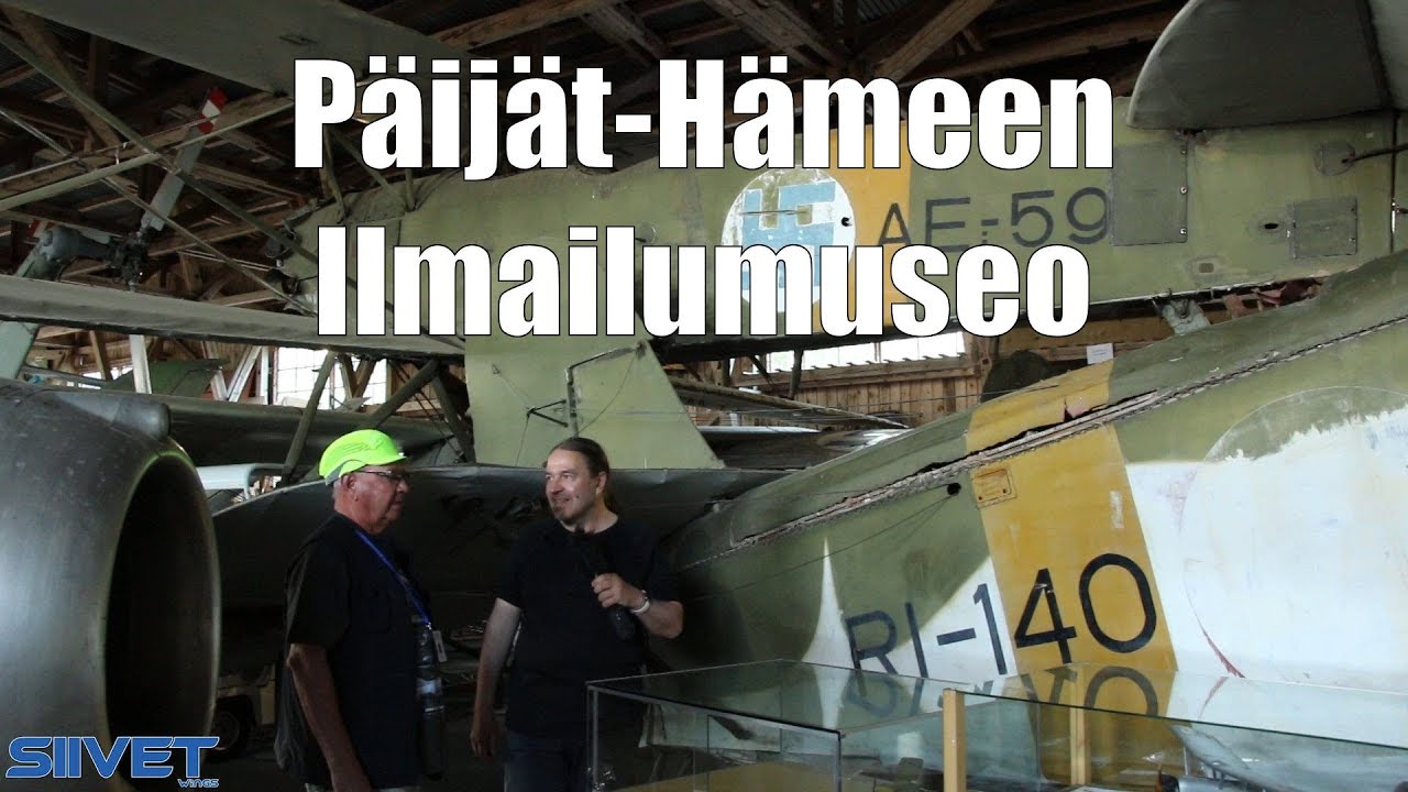 Päijät-Hämeen Ilmailumuseo - museohangaari täynnä ainutlaatuisia harvinaisuuksia