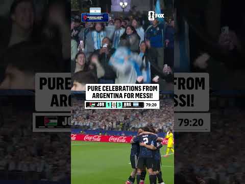 Buenos Aires was ROCKING after this Messi goal 🇦🇷