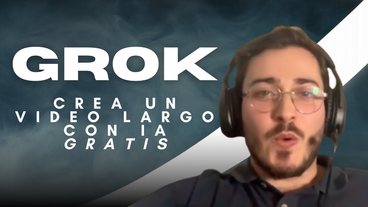 Videos largos hechos con IA ya es posible #grok - YouTube