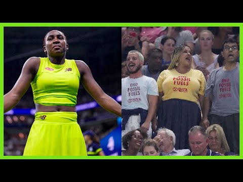 Coco Gauff &quot;not upset&quot; with climate protesters