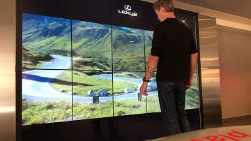 MetroClick Touchscreen Video Wall