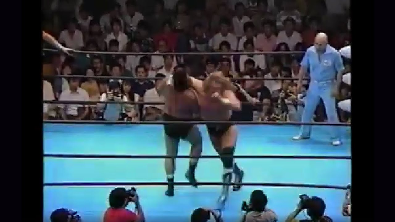 1989 08 19 Great Kabuki & Yatsu vs Terry Gordy & Champion - YouTube