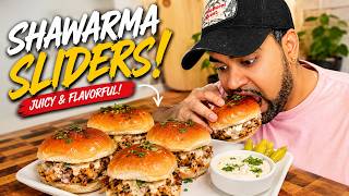 The BEST Chicken Shawarma Sliders You’ll Ever Make! 🤤
