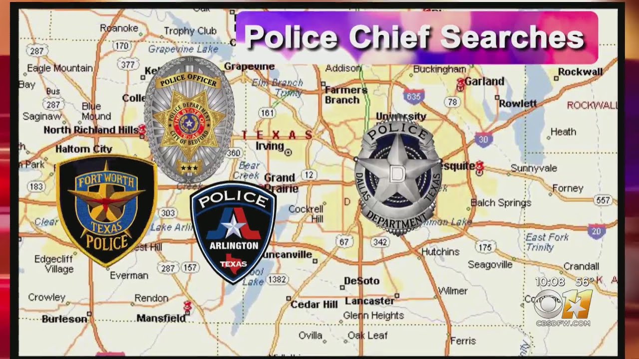 As North Texas Cities Look For New Police Chiefs, Expert Says Search For 'Needle In A Haystack' Beco