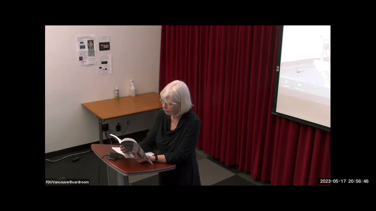 Poets Corner Reading Series | May 2023 Reading featuring Alice Major