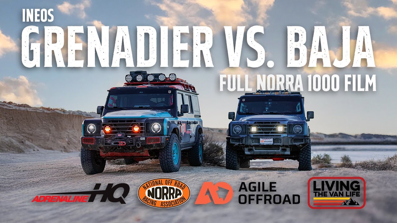 INEOS Grenadier vs. NORRA 1000 | Full Baja Film
