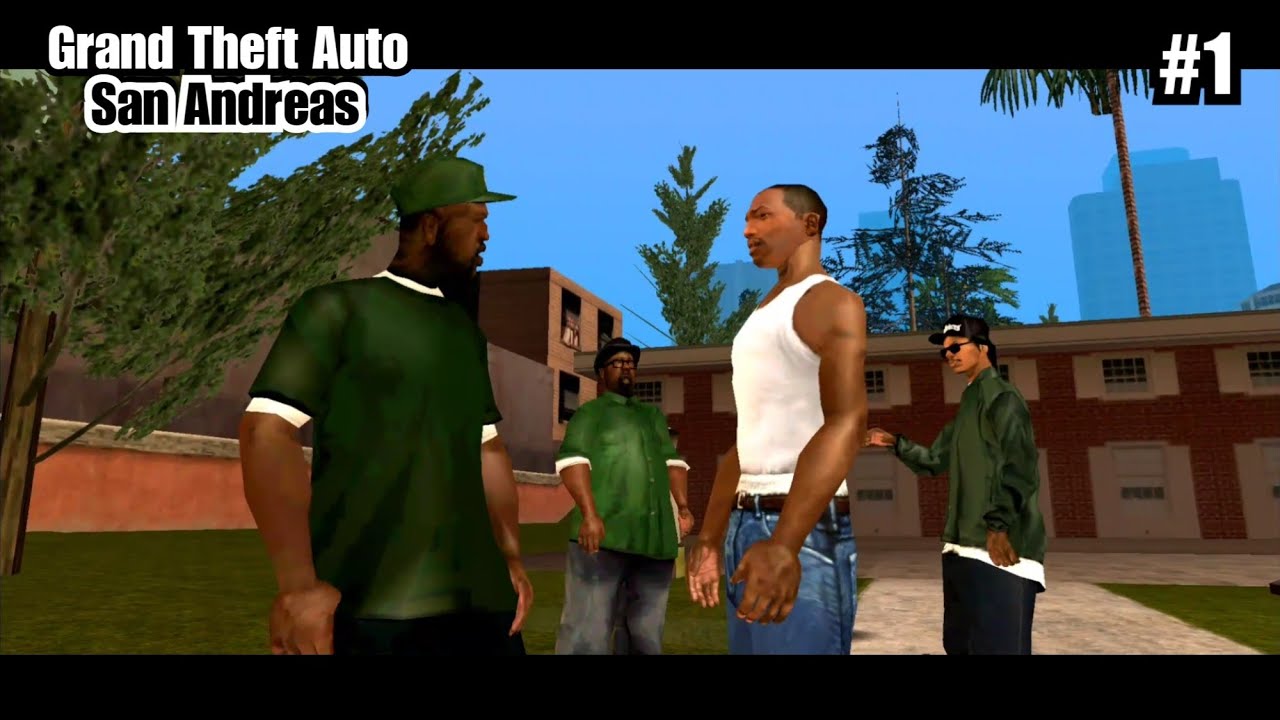 Grand Theft Auto San Andreas #1 - YouTube
