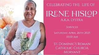 The Funeral Service of Irene Hislop A.k.a. Lystra