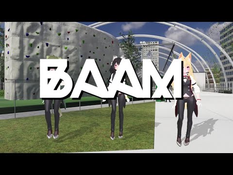 【VRCHAT Dance】BAAM / MOMOLAND VRCで踊ってみた！【Curry-Udon-Pancake】