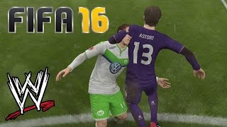 FIFA 16 Fails - With WWE Commentary #9