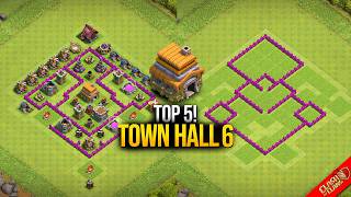 Th6 Most Powerful Top 5 Bases 2026 (With copy link ) | Th6 best base layouts | TH6 Base screenshot 5