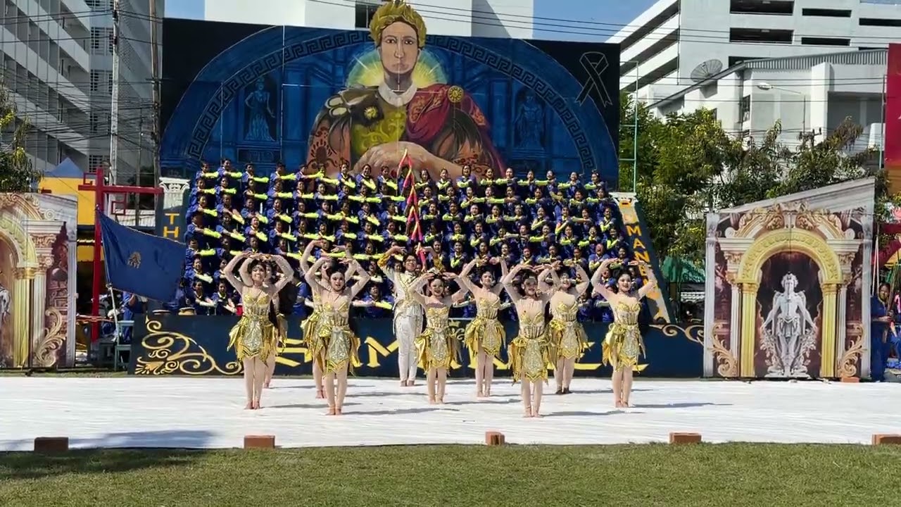 ประกวดสแตนเชียร์ สีน้ำเงิน คณะสามัคคี โรงเรียนสตรีศึกษา ร้อยเอ็ด #งานกีฬาสี68