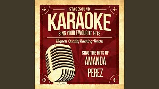 Never (Karaoke Version Originally Performed By Amanda Perez)