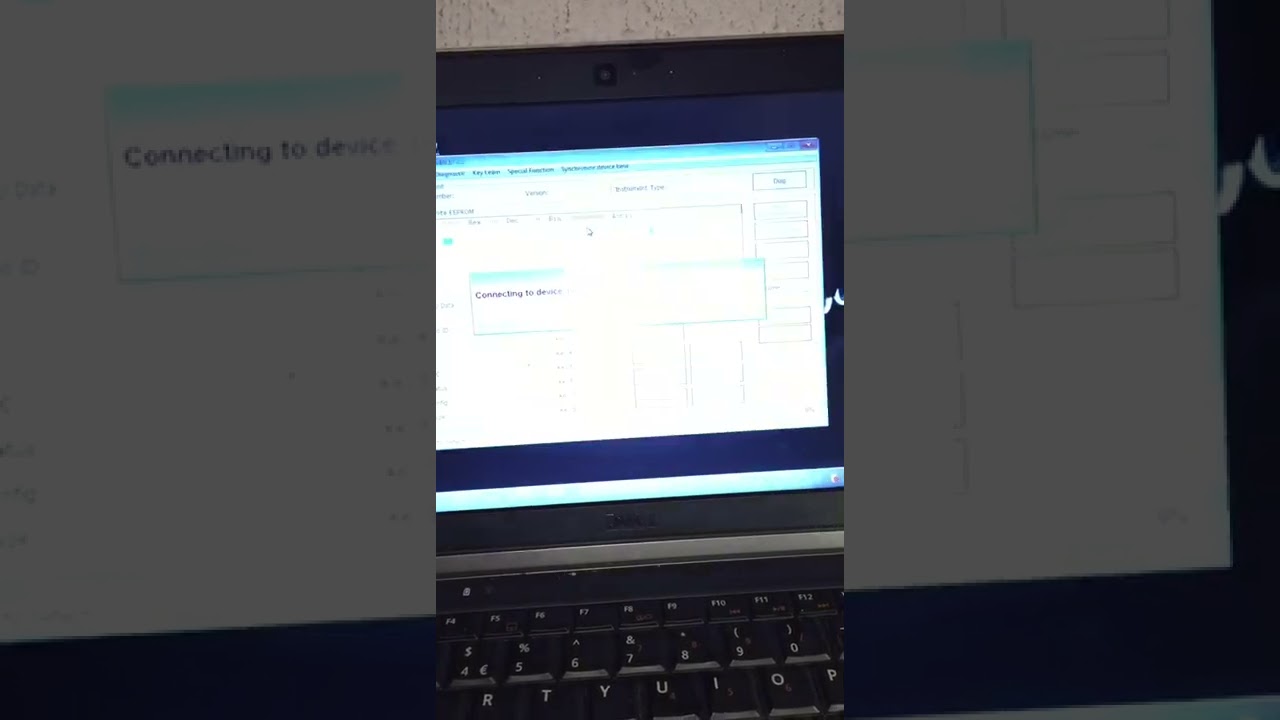 VVDI 2 Audi B6 cluster on bench read immo data