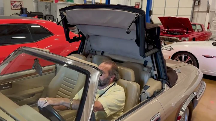 Operating 1994 Jaguar XJS Convertible Top