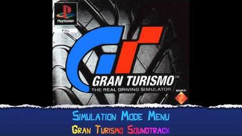 Gran Turismo Soundtrack - Simulation Mode Menu
