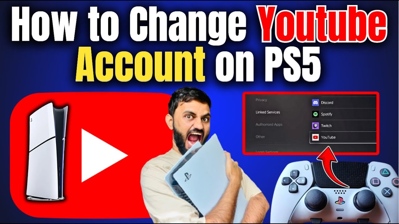 How to Change Youtube Account on PS5 ⚡#ps5 - YouTube