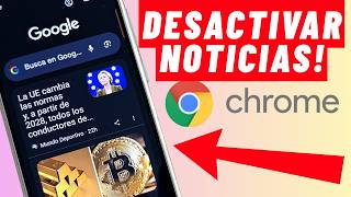 Cómo Desactivar Noticias (Discover Feed) en Google Chrome