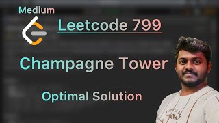 Leetcode 799. Champagne Tower